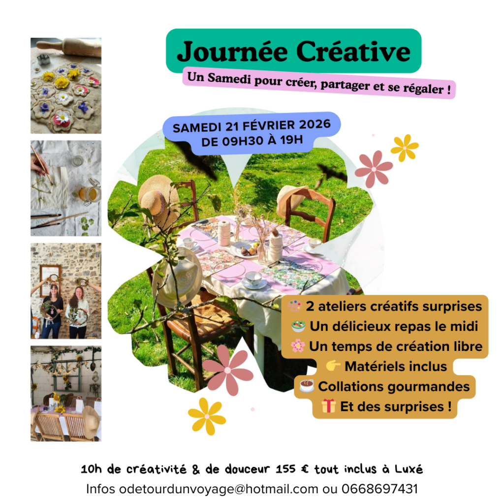 journée créative 2026