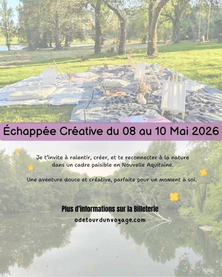 retraite créative, ateliers créatifs, séjour bien être, séjour créatif