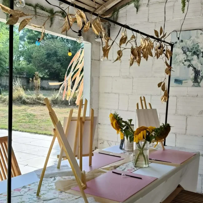 Ateliers Peinture, Aquarelle et Vision Board - atelier peinture sur céramique