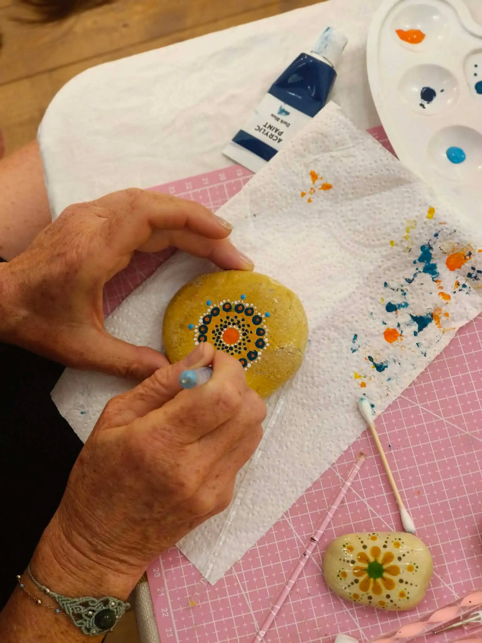 animation peinture et mandala mariage