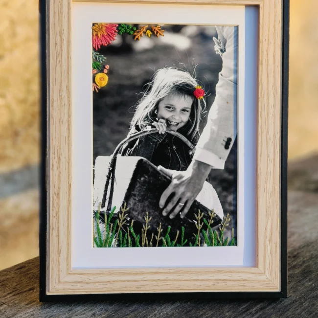photo souvenir personnalisée pour un anniversaire