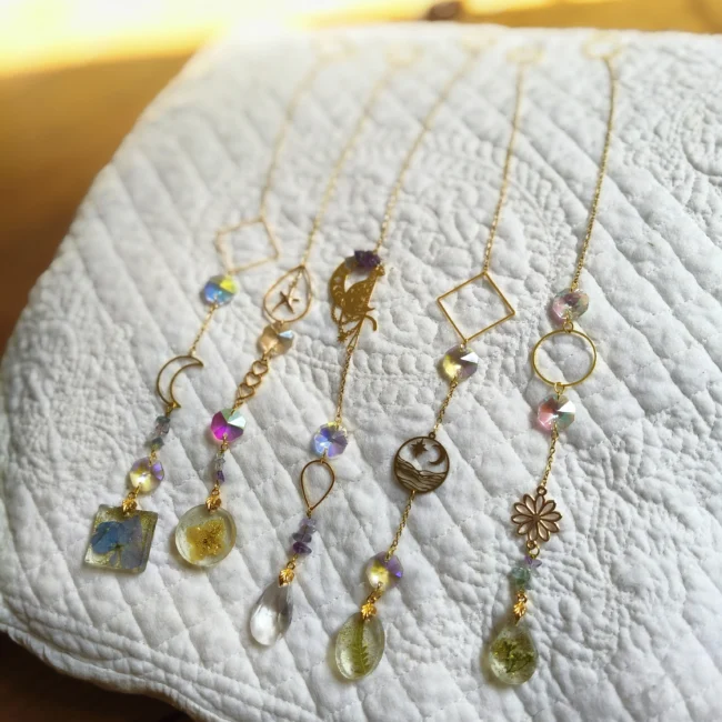 attrape soleil, suncatcher, création artisanale à offrir vienne 86