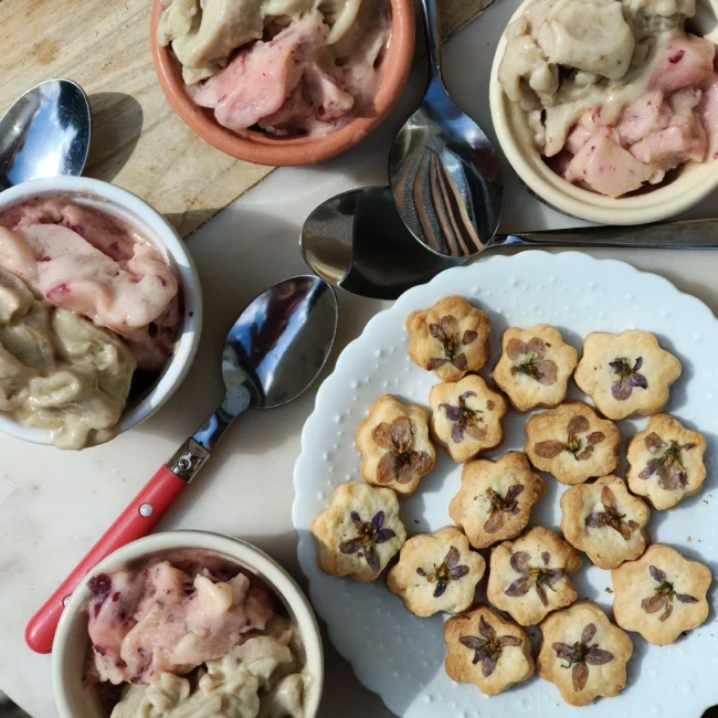 cuisine gourmande et colorée en retraite créative