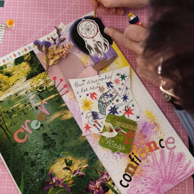 Ateliers Peinture, Aquarelle et Vision Board - atelier vision board pour définir ses objectifs