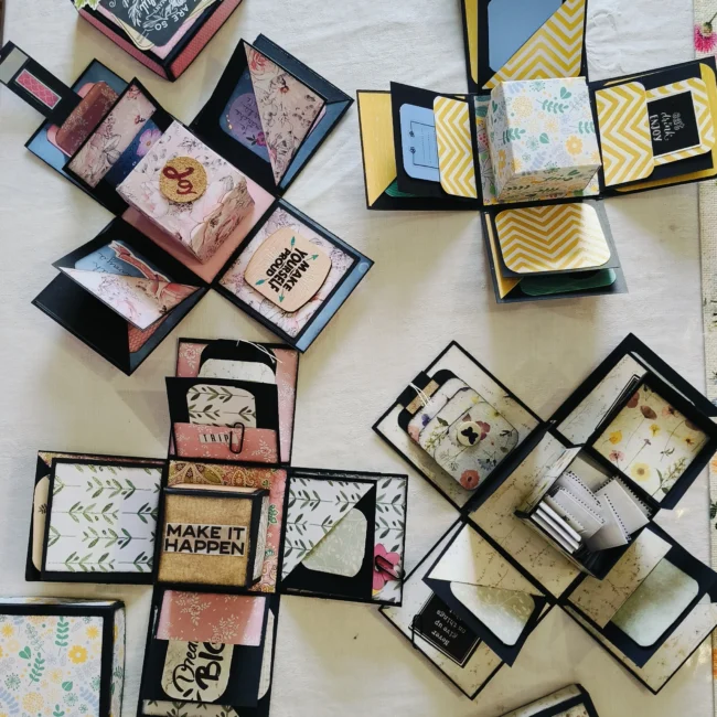 atelier scrapbooking en retraite créative