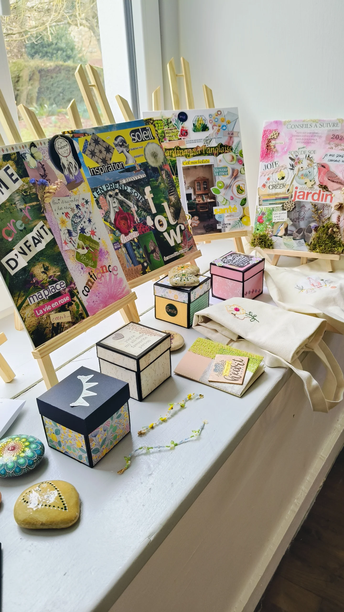 ateliers DIY variés pour prendre le temps et décompresser