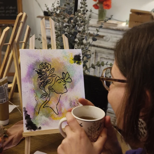 Ateliers Peinture, Aquarelle et Vision Board - atelier peinture à Luchapt 86430