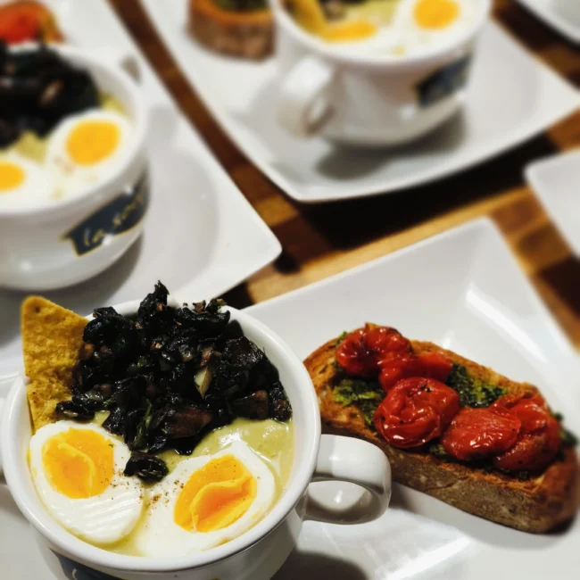 weekend entre femme et délicieux repas
